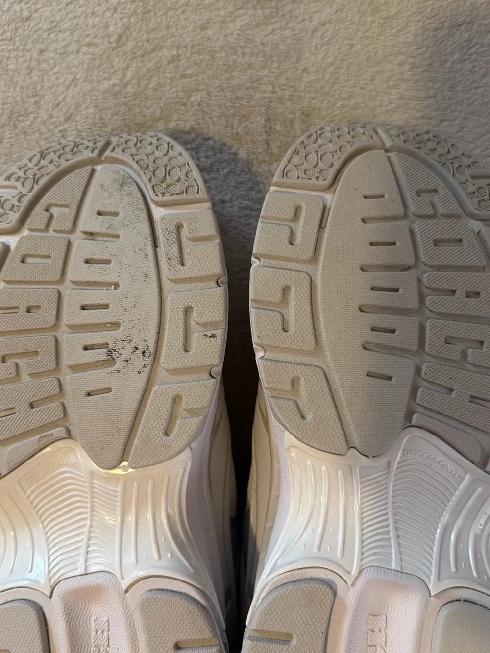 Coach breathable mesh